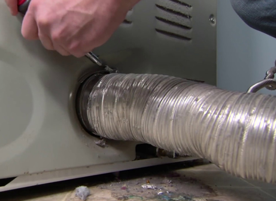 cleaning dryer vent